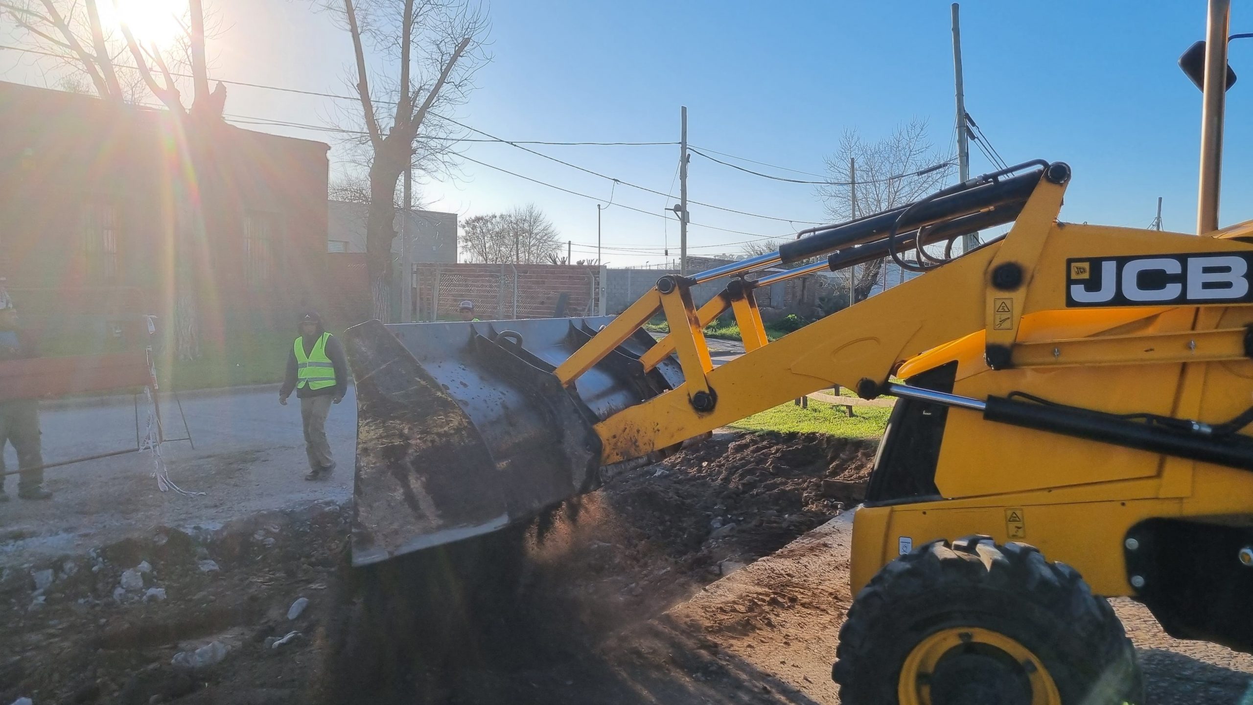 Restricción de tránsito en calle Italia por obras en el acceso a barrio Progreso