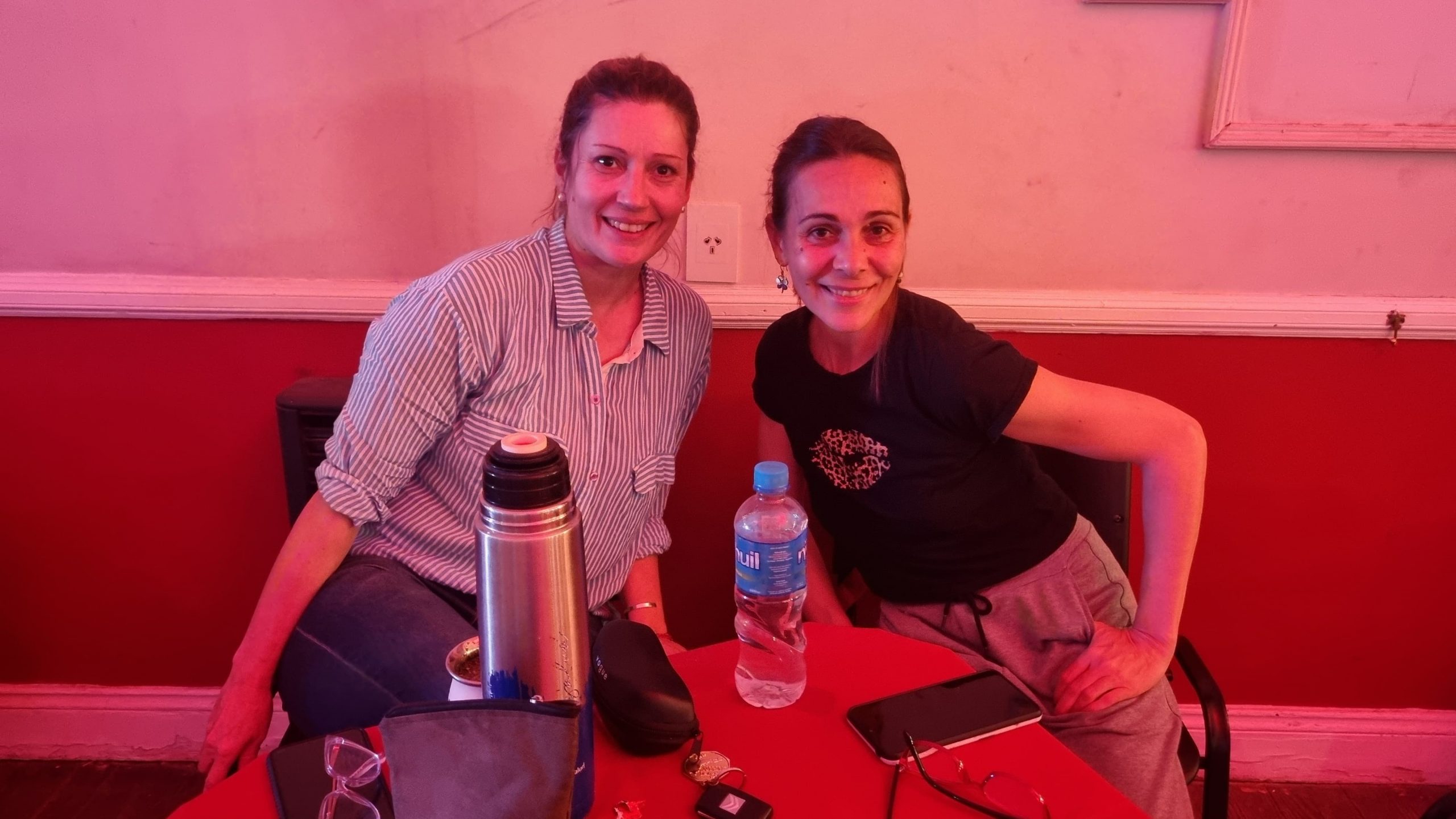 Rojas vivió una noche de tango y milonga en el Centro Cultural Ernesto Sábato