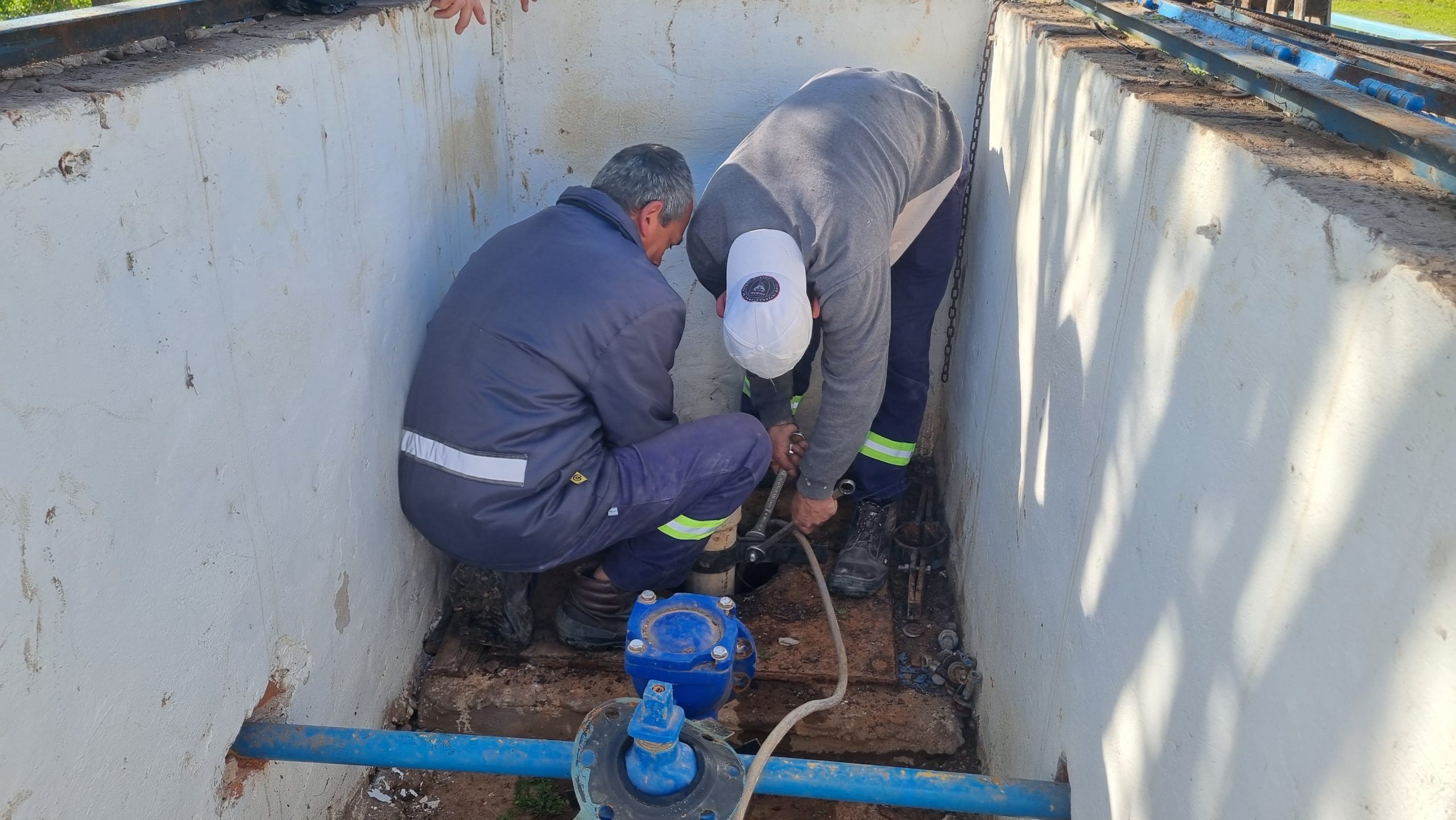 Renuevan equipamiento en pozo de agua N° 4 para mejorar el servicio en Barrio Belgrano