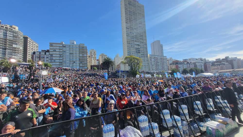 Rojas asistió a la apertura de los Juegos Bonaerenses 2025 en Mar del Plata